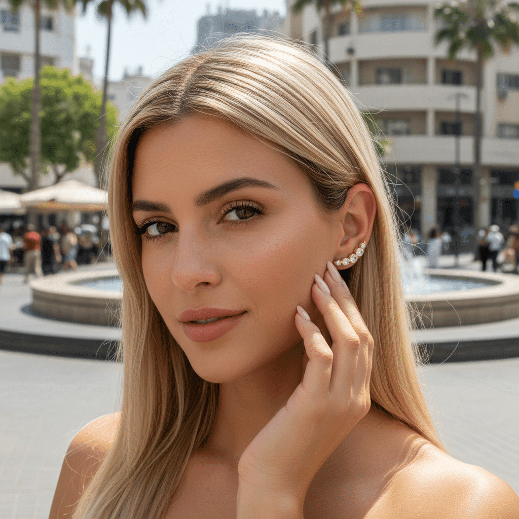 Earrings KSI9024-3