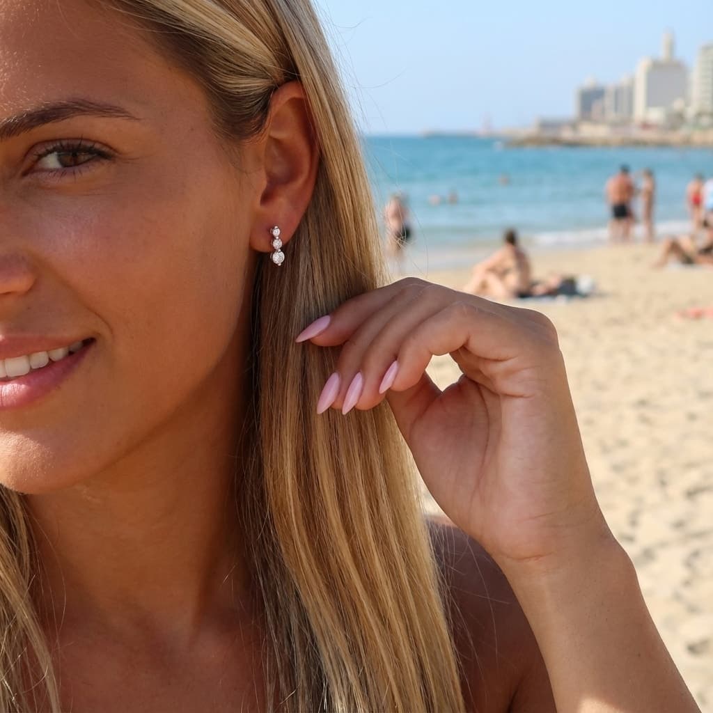 Earrings FLSI5011-1