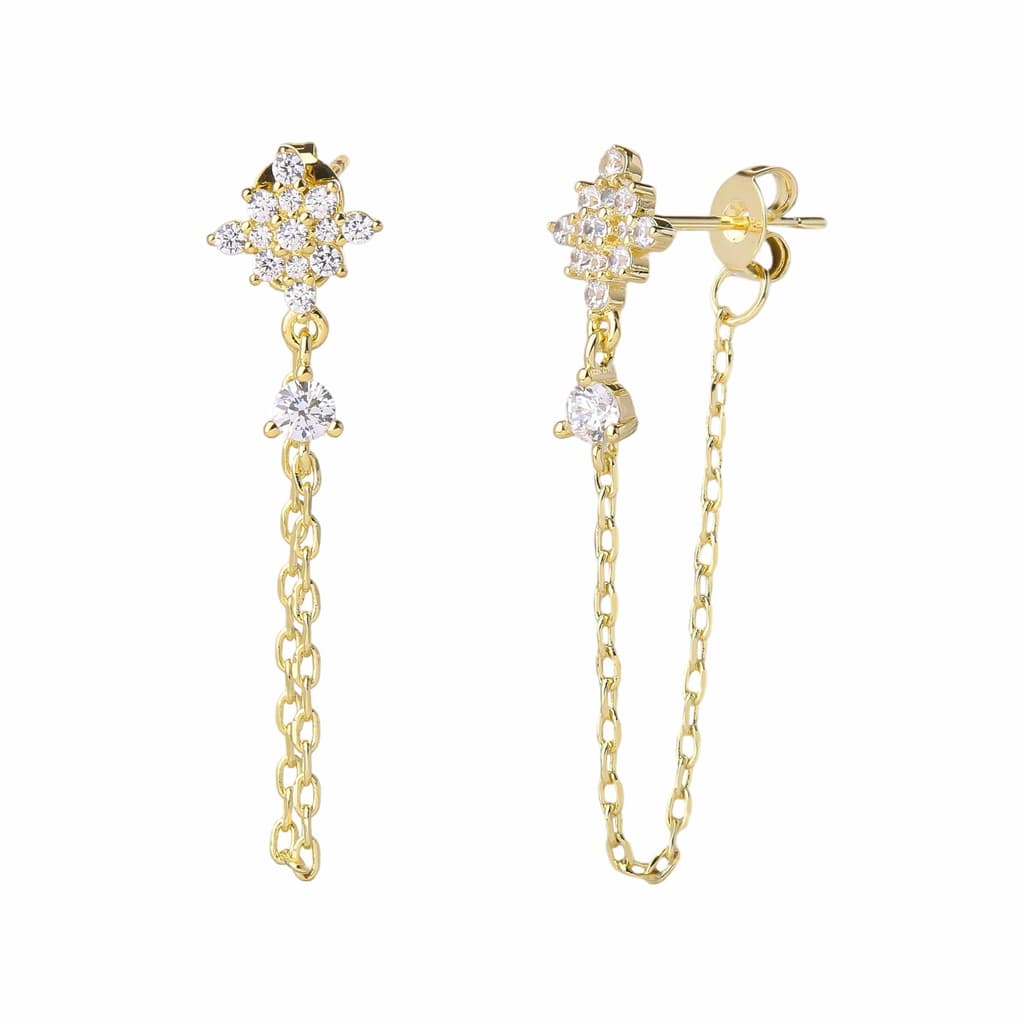 Earrings YISI2633-3-B