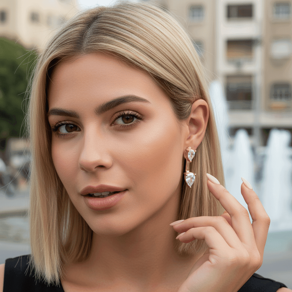 Earrings KSI9021-3