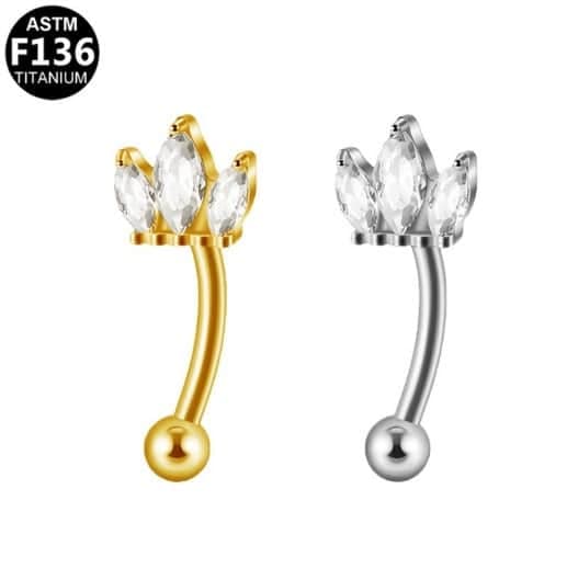 2 יח’ – טבור Lumipierce lpb016-1.6*10*4mm –