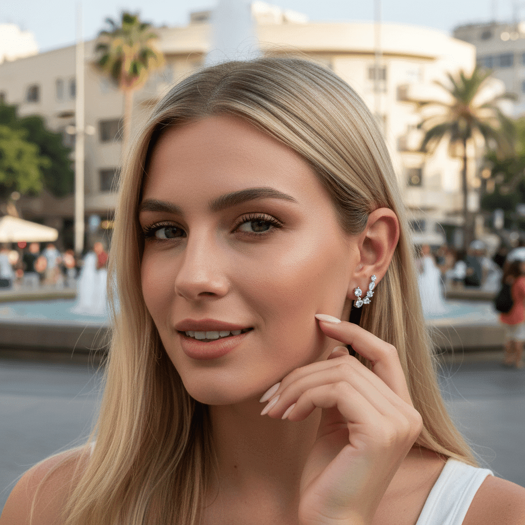 Earrings KSI9022-1