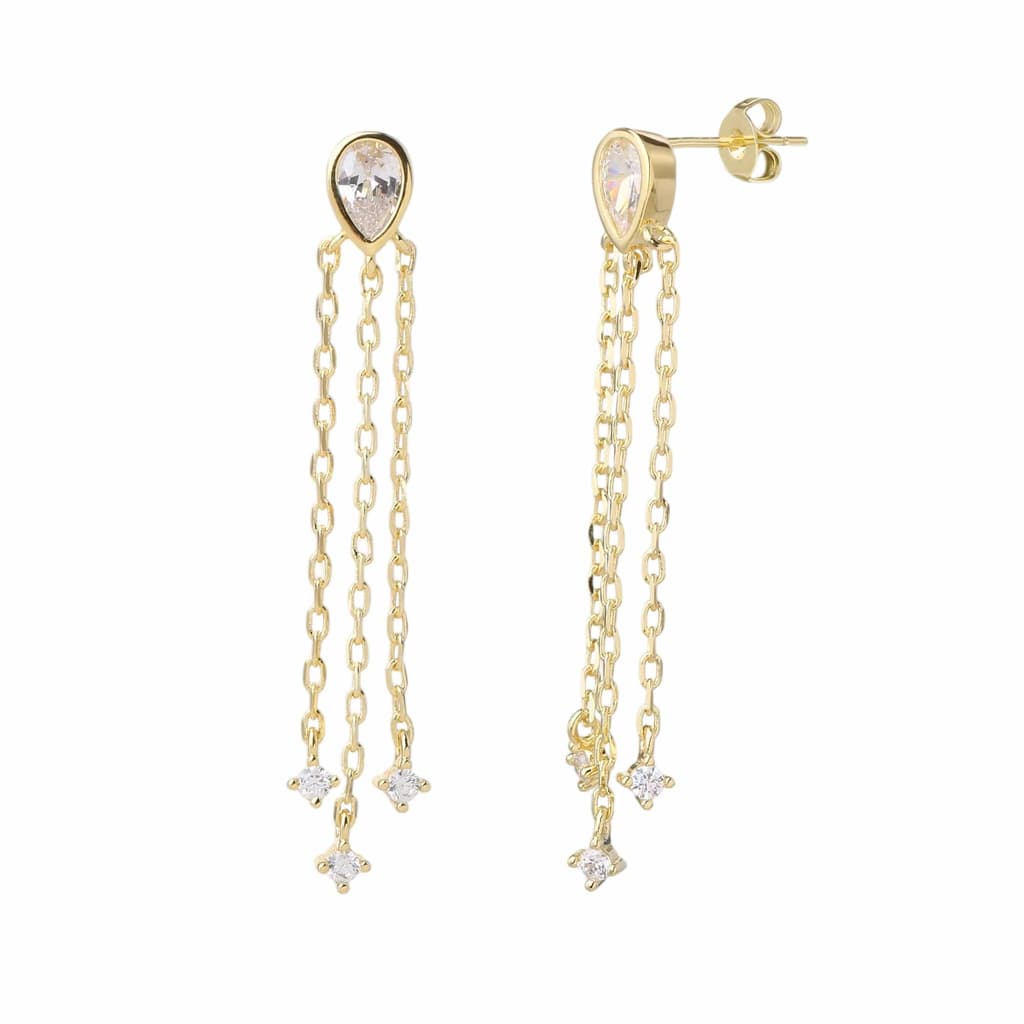 Earrings YISI2619-3-B