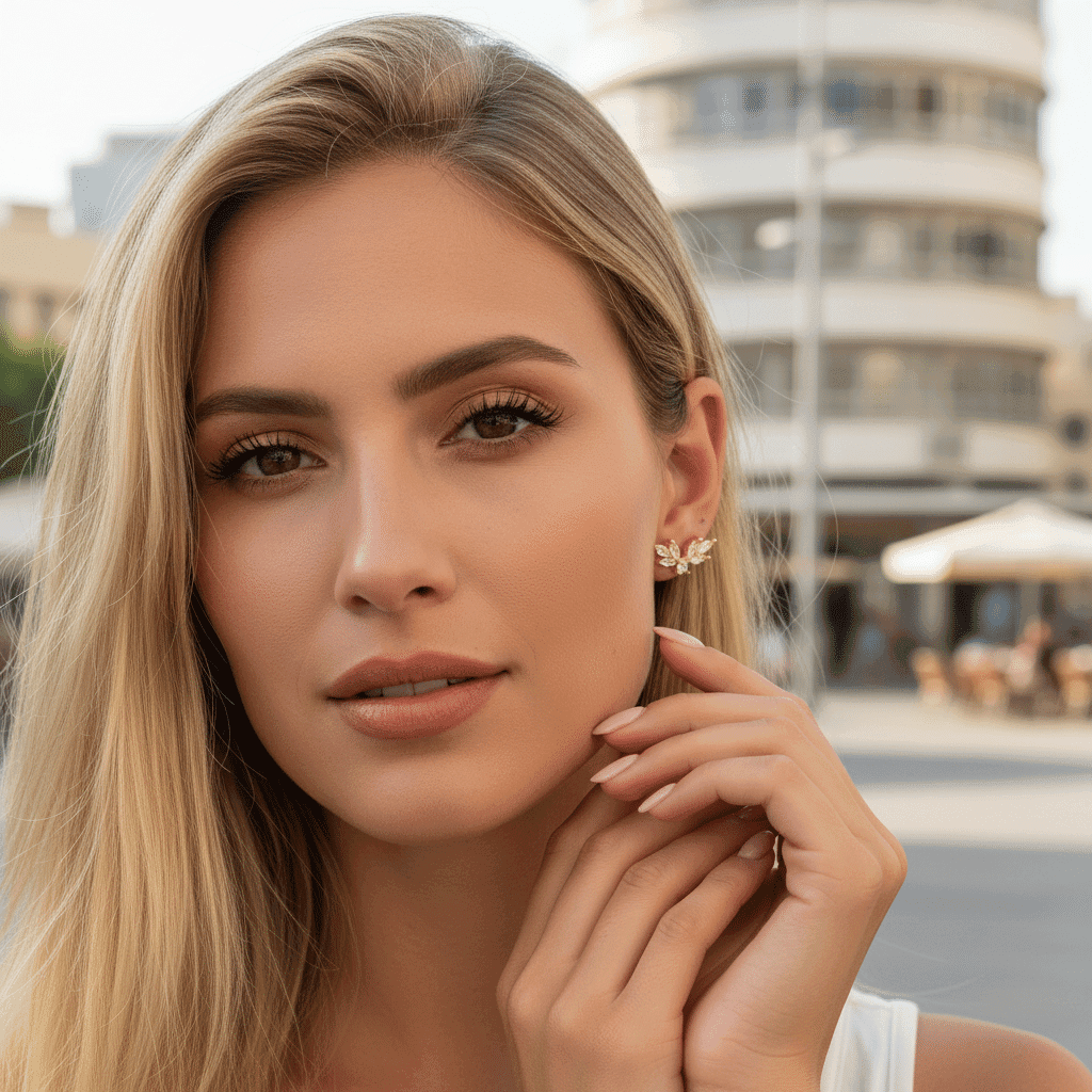 Earrings KSI9025-3