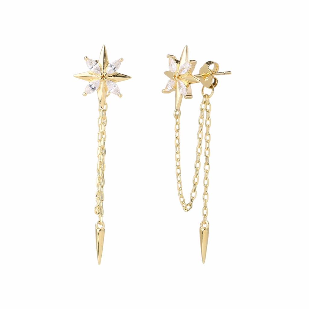 Earrings YISI2624-3-B